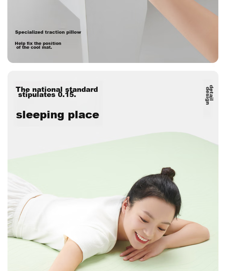 Tangdao Guagua Summer Cooling Mat Home Use Student Dormitory Single Double Soft Foldable Washable Mat 14