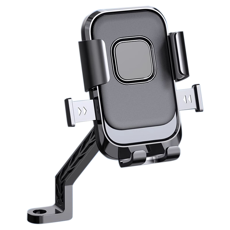 BZBC Electric Bike Phone Holder, Bicycle Pedal, Motorcycle, Food Delivery Rider, Anti-Shock Navigation Rearview Mirror, Cycling Phone Mount