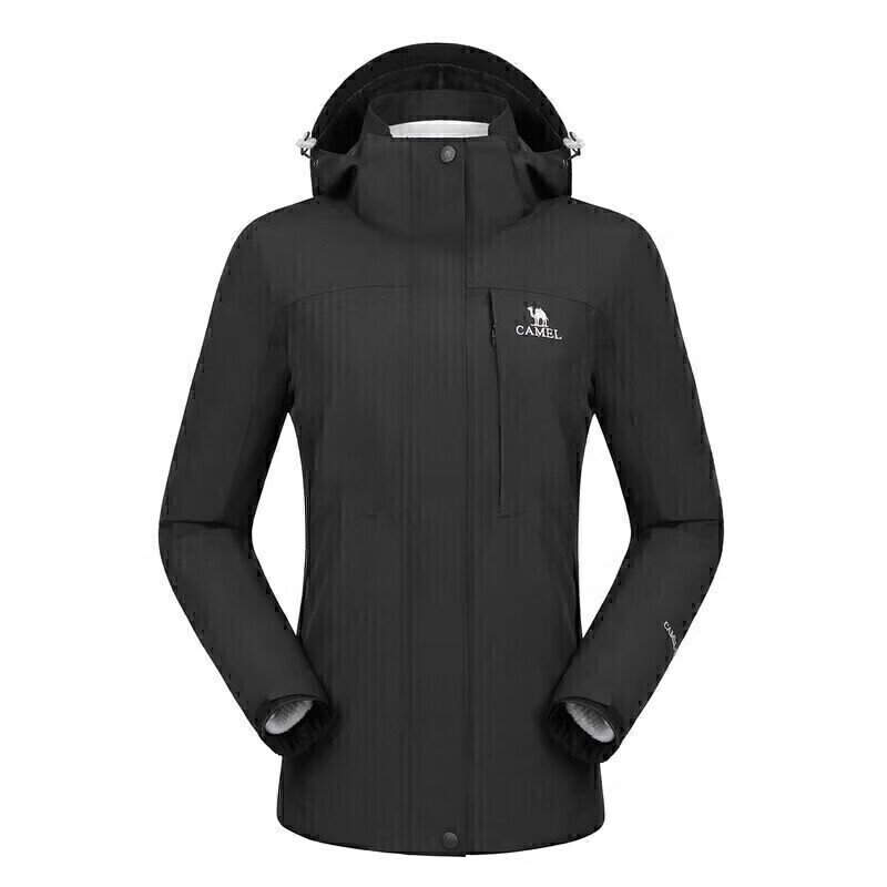 CAMEL Outdoor Assault Jacket Three-in-One Plus Velvet Thickened Waterproof Couple's Jacket Mountaineering Clothing A9W114120-1X