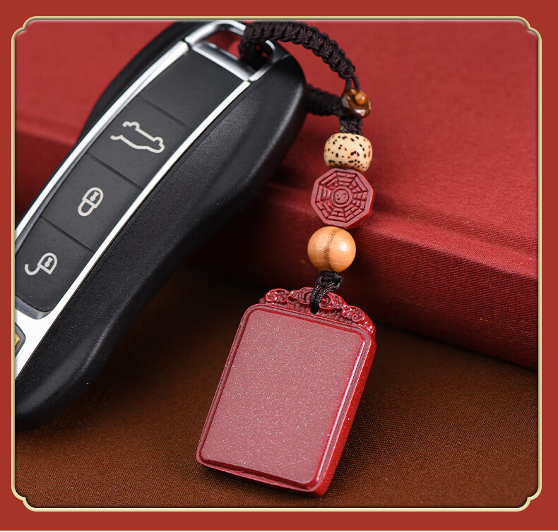 Cilingge Cinnabar Pendant, Peace And Safety Amulet, Necklace for Men And Women, Purple Gold Sand, Year of The Horse Zodiac Charm, Protective Amulet, Necklace Gift 10