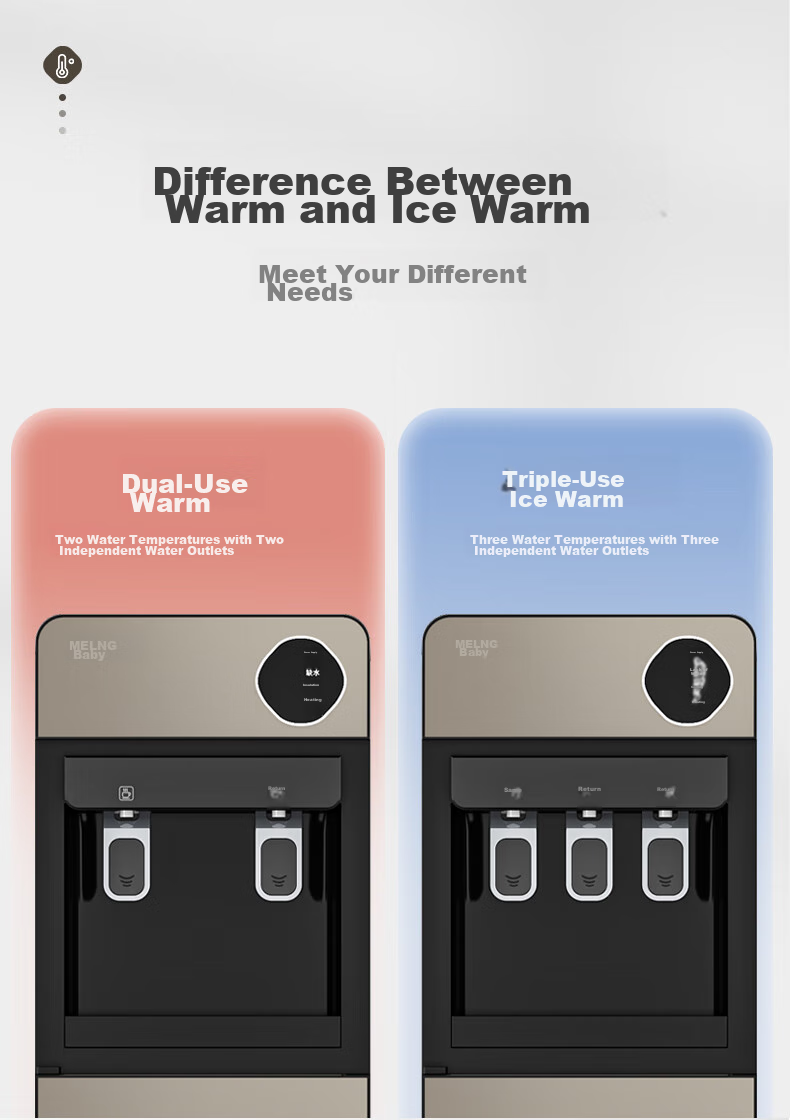 MeiLing Water Dispenser, Home Use, Freestanding, Hot And Cold Type, Rapid Heating, Bottom-Loading Water Tank, Cooling And Heating Drinking Water Machine, MY-L151 3