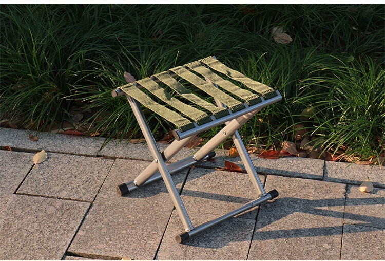 AEY Outdoor Folding Stool, Portable Folding Chair, Small Bench, Leisure Fishing Chair, Small Stool, Medium Size 10