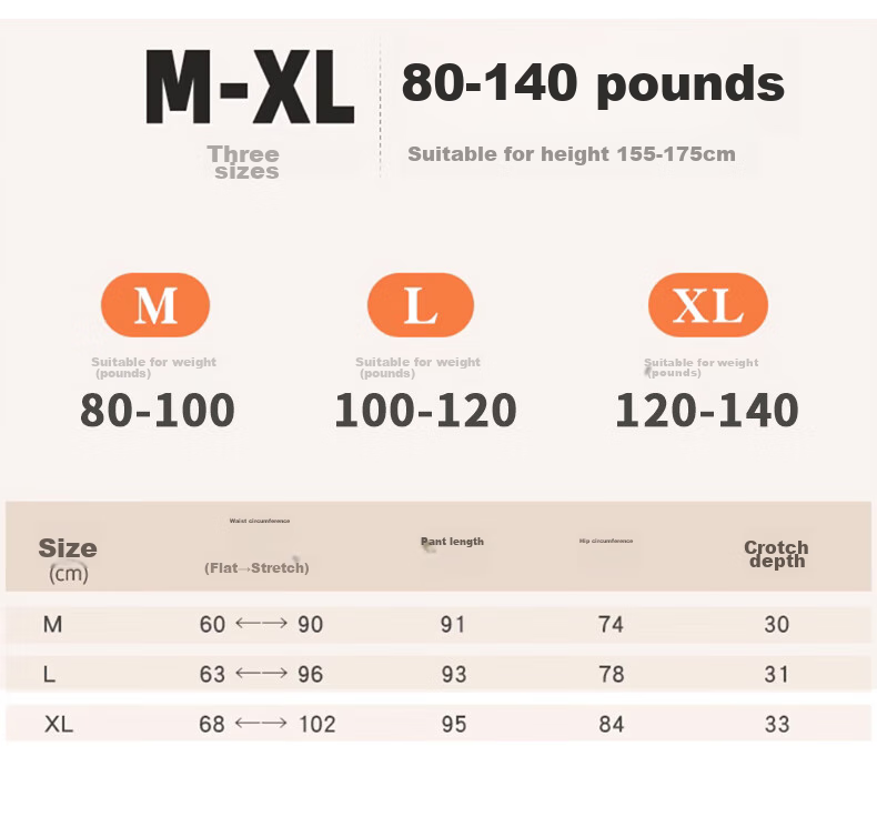 Langsha Women's Autumn Winter Fleece-Lined Thermal Leggings High Waist Slim Thickened Cotton Pants 6