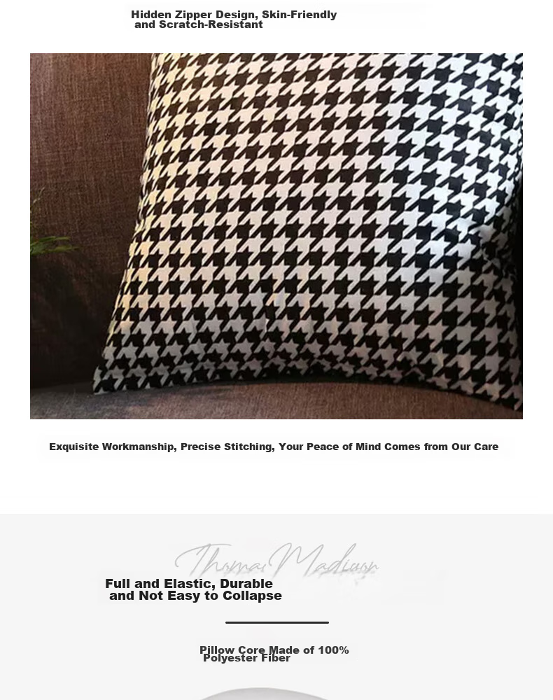 Ali Pillow Sofa Cushion Headboard Backrest Bed Waist Pad Office Lumbar Support Throw Pillow Cover with Inner Filling, 45*45 Qian Ge Bird Patter 9