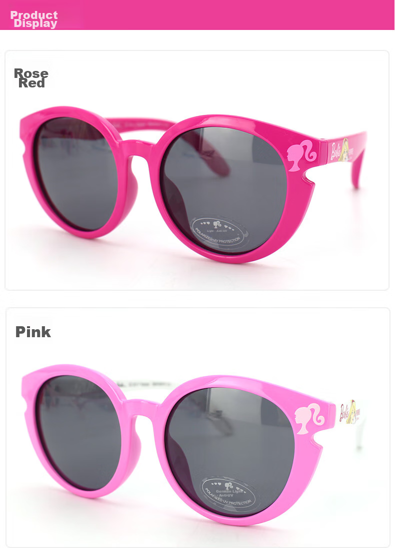 Barbie Children's Sunglasses, Girls' Summer Fashion Sunglasses, Kids' UV Protection Glasses, Baby Fashion Polarized Glasses 6