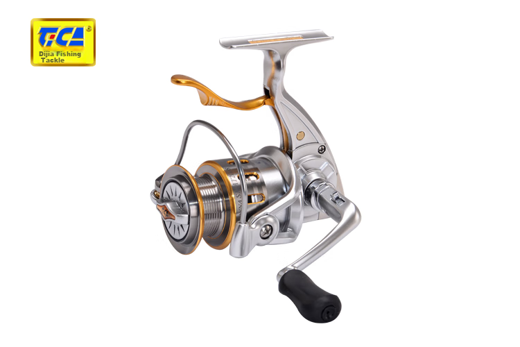 Dijia Fishing Reel SMAT2508, Handbrake Reel, All-Metal Line Cup, 10-Axis Anti-Corrosion Bearing, Rock Fishing Reel, Sea Fishing Reel, Long-Distance Casting Reel, Spinning Reel, Fishing Reel, Can Be Interchanged between Left And Right Hands 12