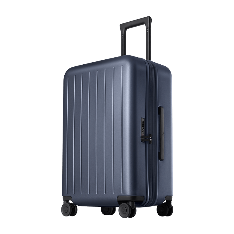 Mijia Xiaomi Luggage, 24-Inch Expandable Suitcase, Spinner Wheels, Travel Case for Men And Women, Large Capacity, Password Lock, Blue