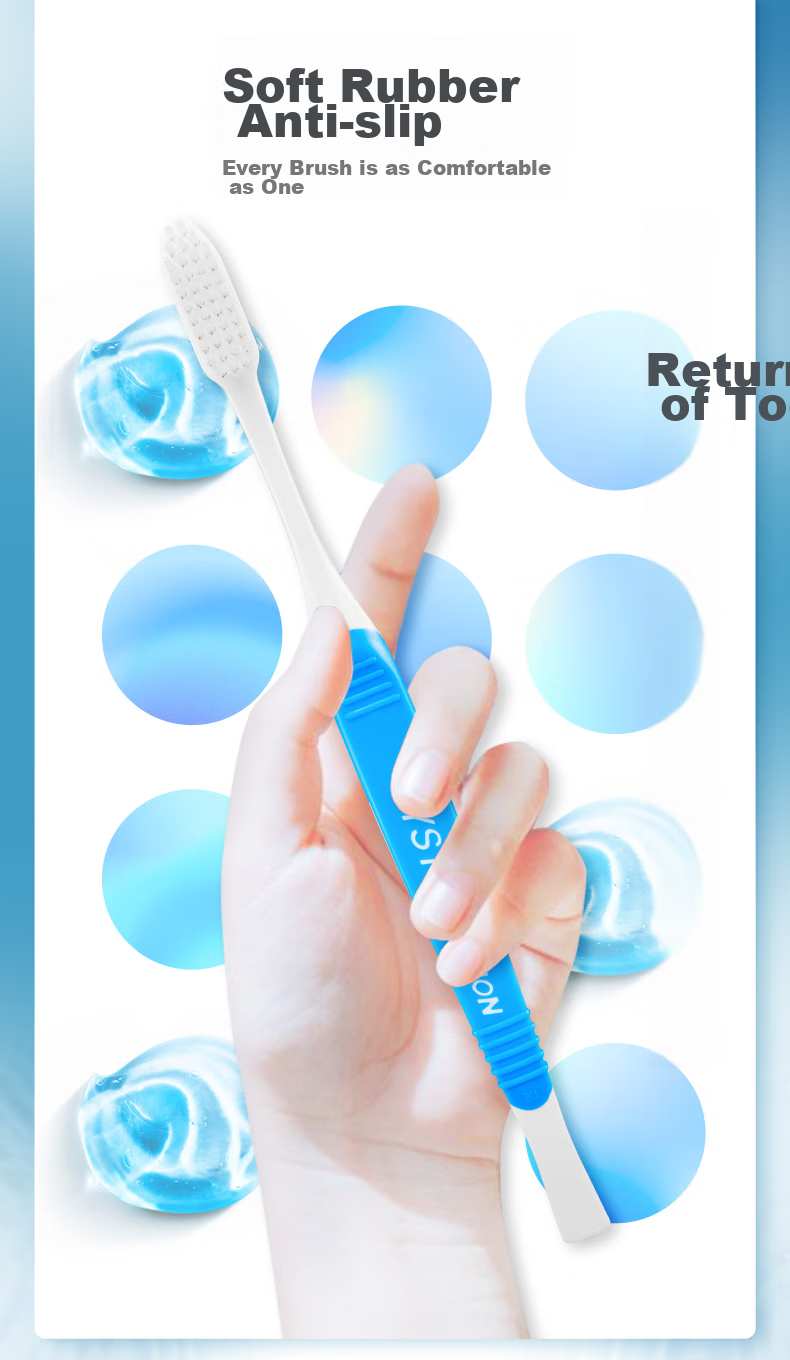 Lion Fine Bristle Toothbrush 4-Pack Soft Bristles Gum Protection Toothbrush for Adults And Students Oral Cleaning Care Toothbrush Bulk Pack 7