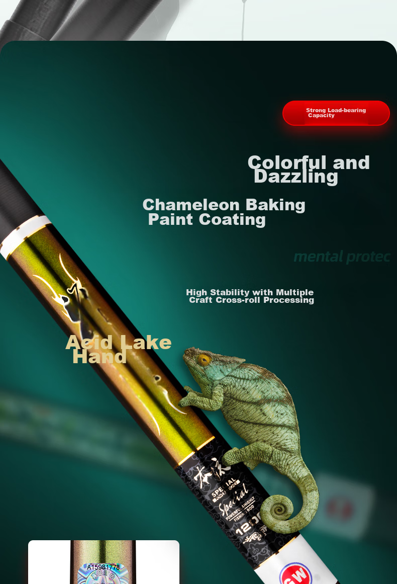 GW Hainian Lake Reservoir Long Rod, 9 Meters Fishing Rod, Ultra-Light And Ultra-Hard Carbon Fiber Platform Fishing Rod, Long Section Groundbait Rod, Hand Rod Fishing Rod 11