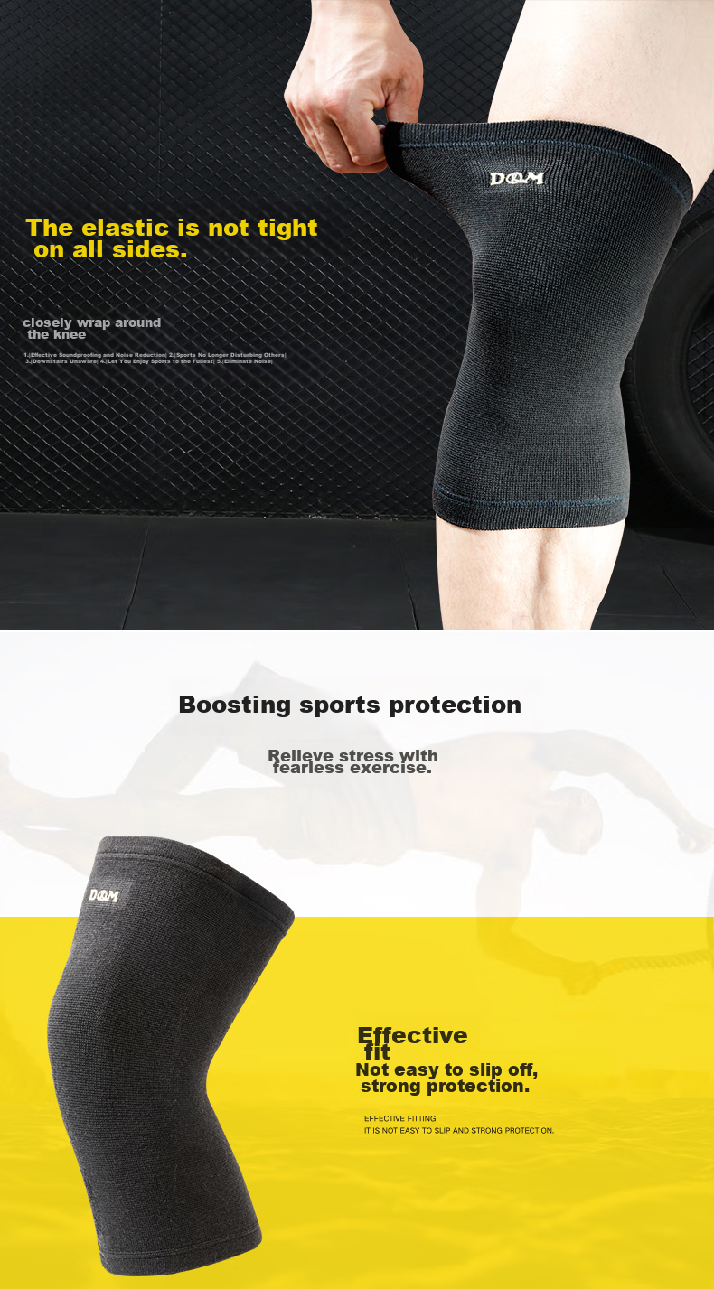 D&M Japanese Imported Knee Brace Professional Sports Knee Support for Men And Women, Suitable for Basketball, Running, Hiking, Badminton, Meniscus Protection, Single Piece 7