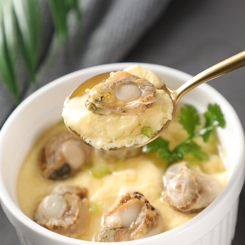 初鲜大号冷冻带黄扇贝肉净重2斤约80-120粒 烧烤火锅食材海鲜贝类送礼