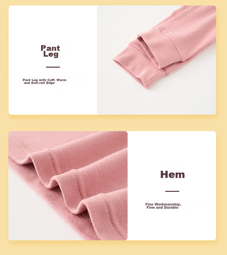 Fenteng Children's Thermal Underwear, 100% Pure Cotton, Anti-Static, Boys' Warm Base Layer Pajamas, Autumn Top And Pants Set 22