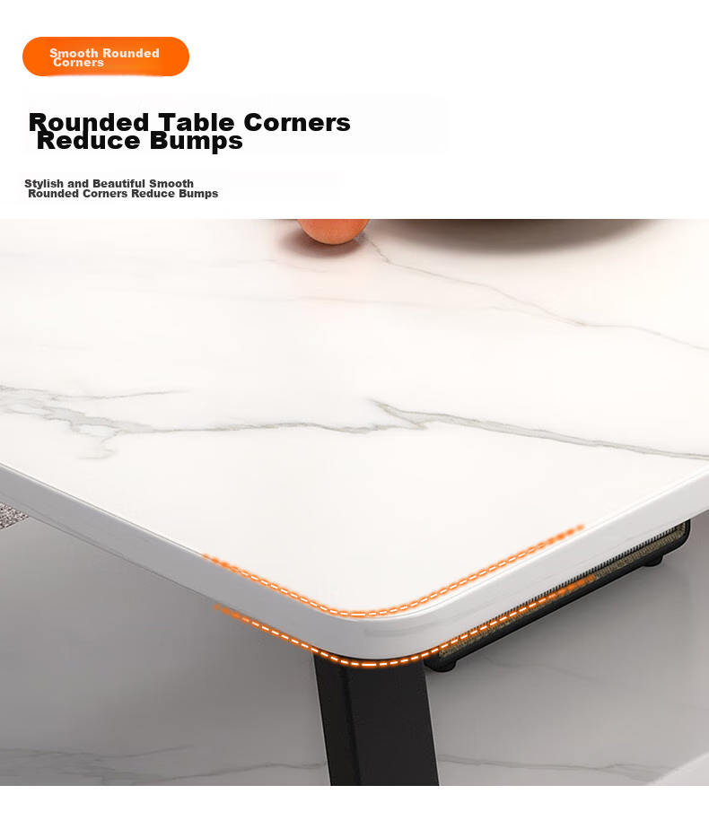 Shanshanmuyi Coffee Table, Living Room Double-Layer Light Luxury Coffee Table, Small Apartment Modern Minimalist Small Tea Table, Multifunctional Sofa Side Table 7