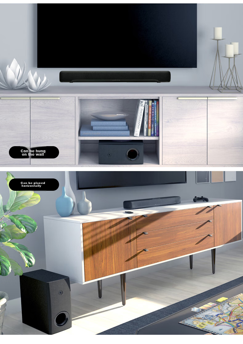 YAMAHA SR-C30A Virtual 5.1 Channel Soundbar, Computer Speaker, Bar Speaker for Home TV, Gaming Speaker 8