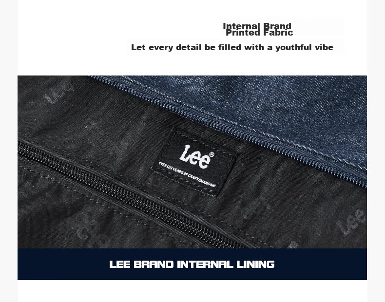 Lee Trendy Crossbody Bag, Casual Large-Capacity Simple Shoulder Bag for Men And Women, Lightweight Commuter Toast Bag for Work 7
