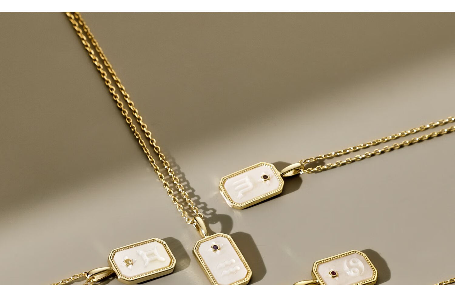 Arsis Embossed 12 Constellations Necklace, Original Design, Exquisite And Fashionable, Versatile, Birthday Gift for Girlfriend, Aquarius 10