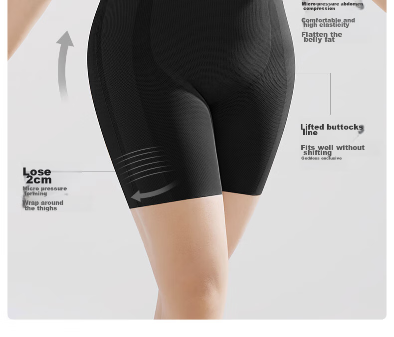 Guniangjia Tummy Control And Butt-Lifting Pants, No Need for Underwear, Seamless High-Waist Shaping, Comfortable Waist-Cinching Slimming Pants, Tummy Control, Plus Size 5