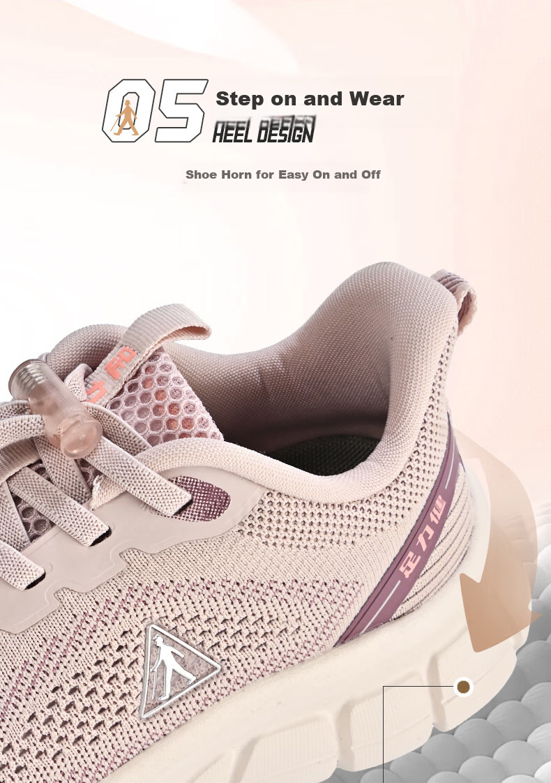 Zulijian Elderly Women's Shoes, Lightweight Breathable Mom Shoes, Comfortable Walking Shoes, Outdoor Sports Casual Shoes 9063 Black Size 36 11