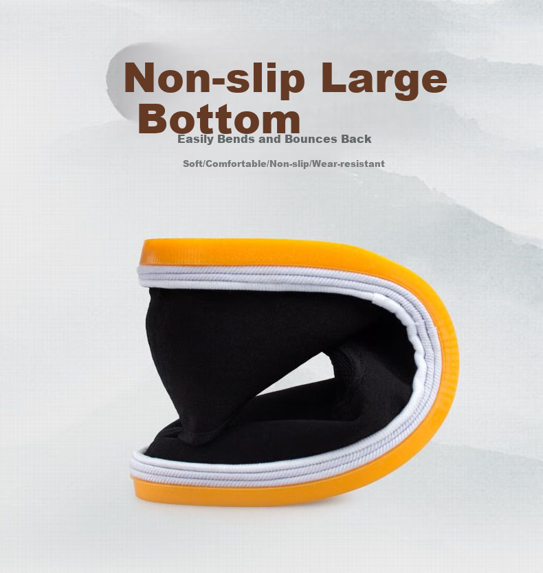 Laobaojia Old Beijing Cloth Shoes, Handmade Work Safety Shoes, Cowhide Sole Durable Wear-Resistant Flat Shoes, Unisex Style, Size 40 7