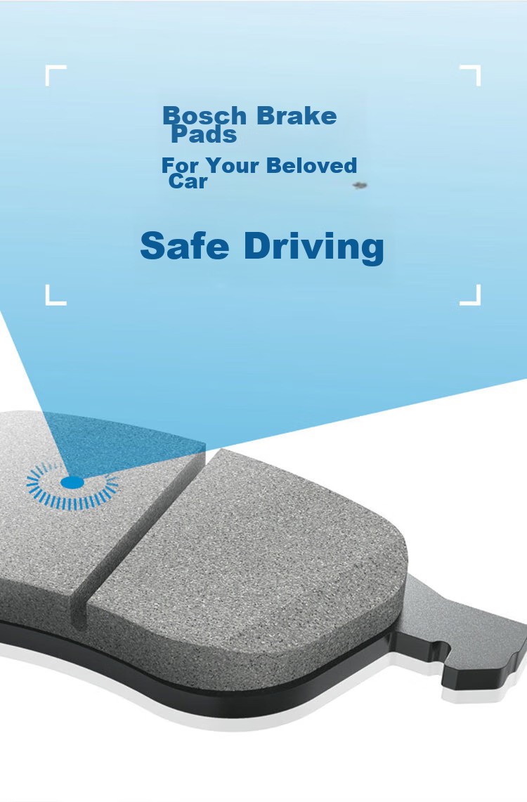 BOSCH Brake Pads for Front Wheels, Compatible with Fengxing, Lingzhong, Changan Jexun, Landwind Fengshang, Liebao CS6/Q6 AB1602 15