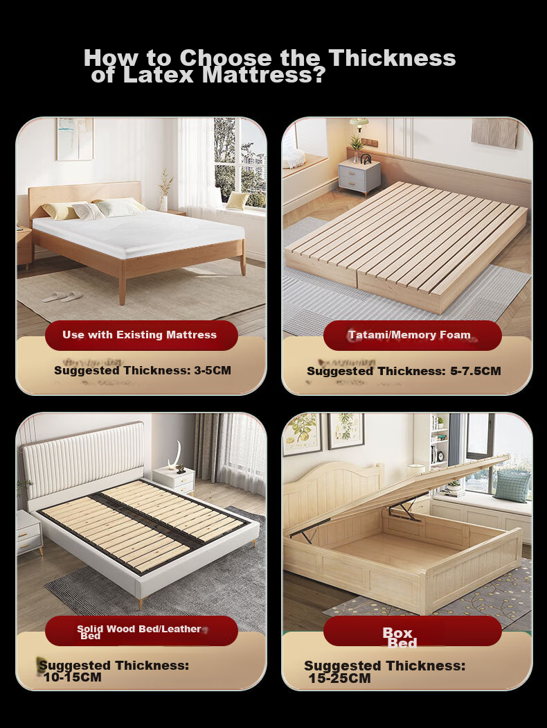 Latex Systems, Imported Latex Mattress from Thailand, 85D Tatami, 95% Content, Double Size, 1.8*2 Meters, 7.5cm Thick 4