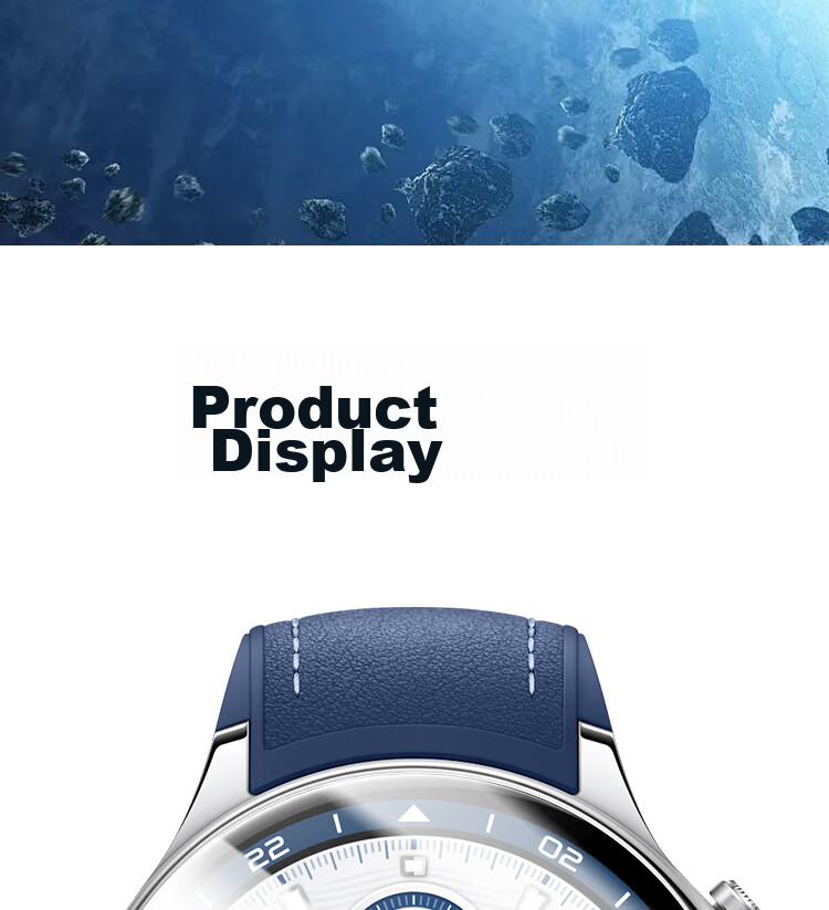ESCASE [Three-Pack Premium] Screen Protector for OPPO Watch X, Hydrogel Film, Full Coverage, HD Clear, Shockproof, Fingerprint-Resistant Protective Film 15