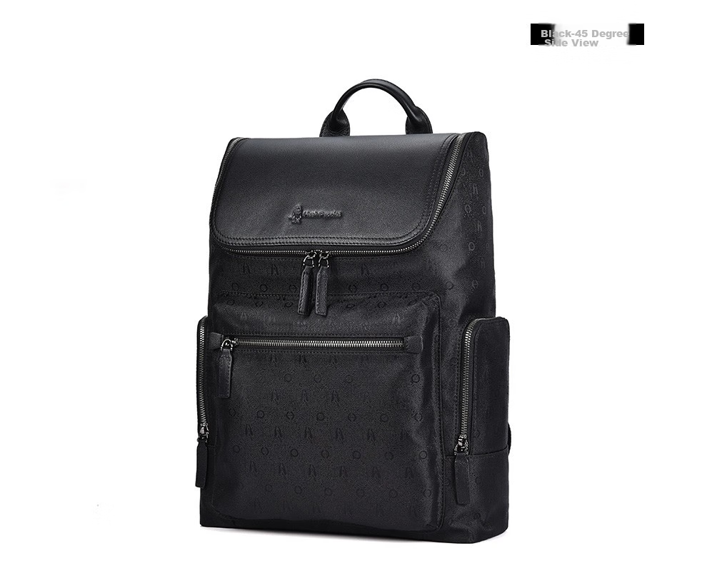Hush Puppies Business Backpack, Large Capacity Men's Laptop Bag, Multifunctional Birthday Gift for Boyfriend 12