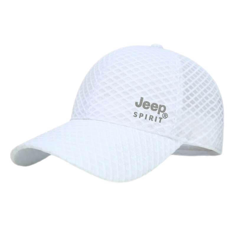 JEEP Men's Hat, Korean Style Trendy Baseball Cap, Mesh Breathable Sun Hat, Casual Versatile Sun Visor Cap A0761
