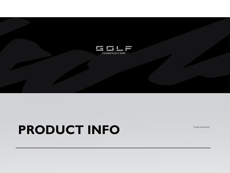GOLF Men's Wallet with Multiple Card Slots, Short Style Wallet for Men's Driver's License And ID Cards, Printed Card Holder, Business Card Holder 9