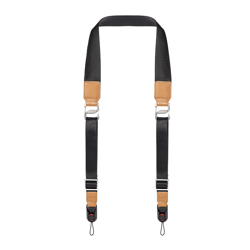 CWATCUN Camera Shoulder Strap And Wrist Strap Combo, Quick-Release Buckle, Compatible with Mirrorless Cameras, Suitable for Sony, Canon, Fuji, Niko