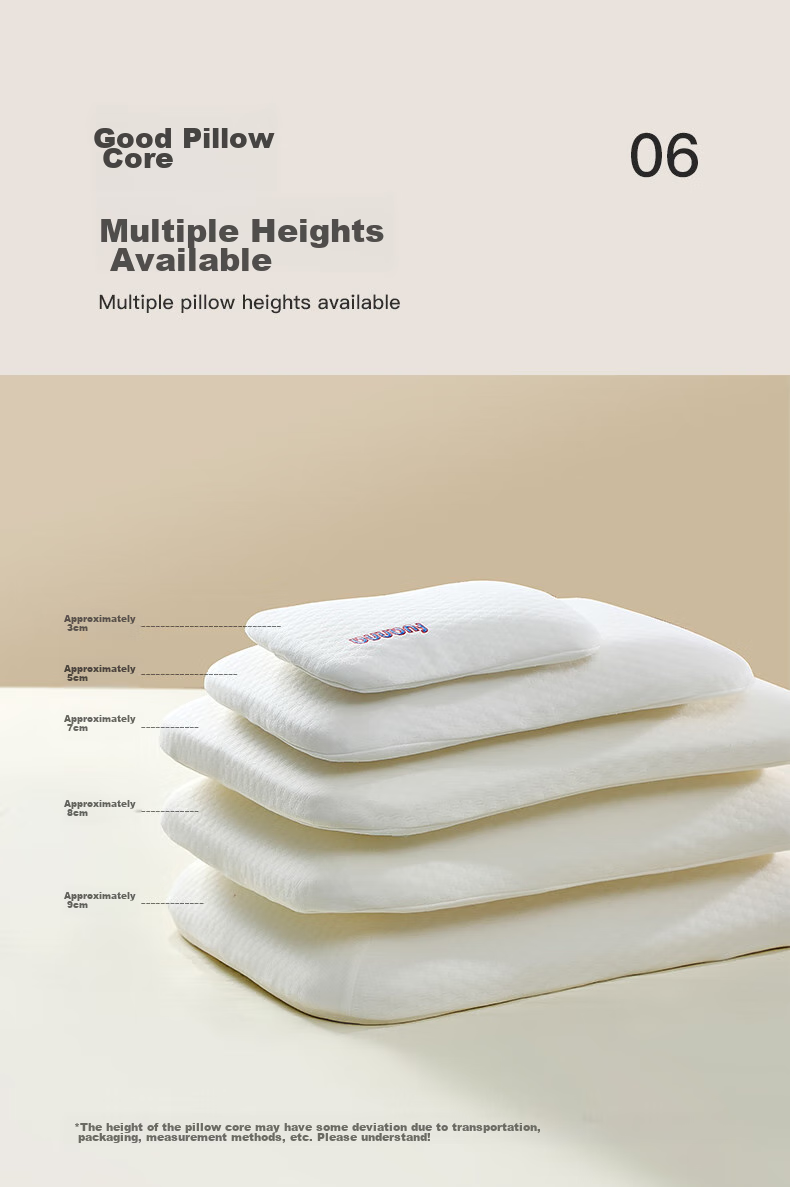 FUANNA Memory Foam Pillow for Students, Cervical Support Neck Pillow Core with Slow Rebound, Sleep Aid And Deep Sleep, 48*30*5cm 9