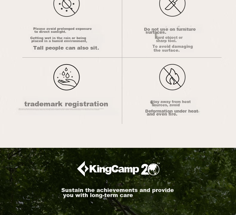 KingCamp Folding Chair, Outdoor Chair, Balcony Leisure Chair, Portable Fishing Beach Chair, Sofa Chair, Extra Large And Thick KC3989 14
