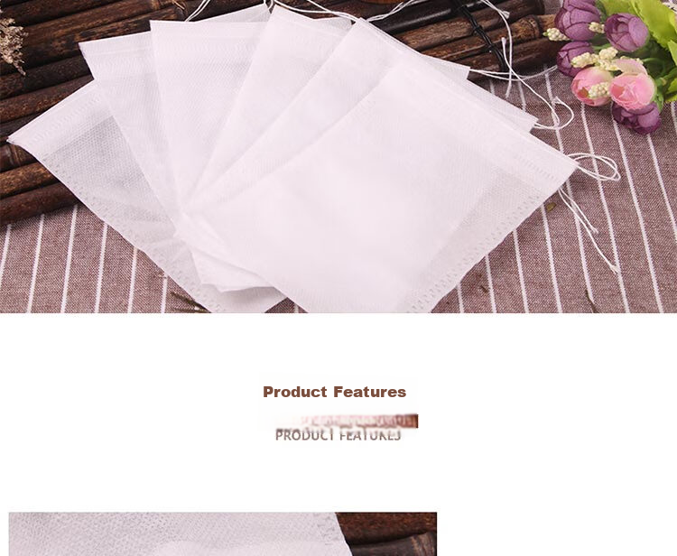 BJ Tea Bag, Herbal Medicine Infusion Gauze Bag, Non-Woven Fabric Herbal Medicine Dispensing Filter Bag, Marinade Seasoning Packet, Filtering Decoction Bag 4