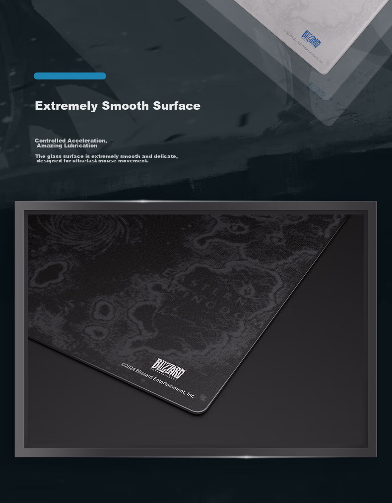 BLIZZARD Official World of Warcraft (WOW) Merchandise Gaming E-Sports Office Oversized Desktop Mouse Pad - Yili Dan Style Mouse Pad 5
