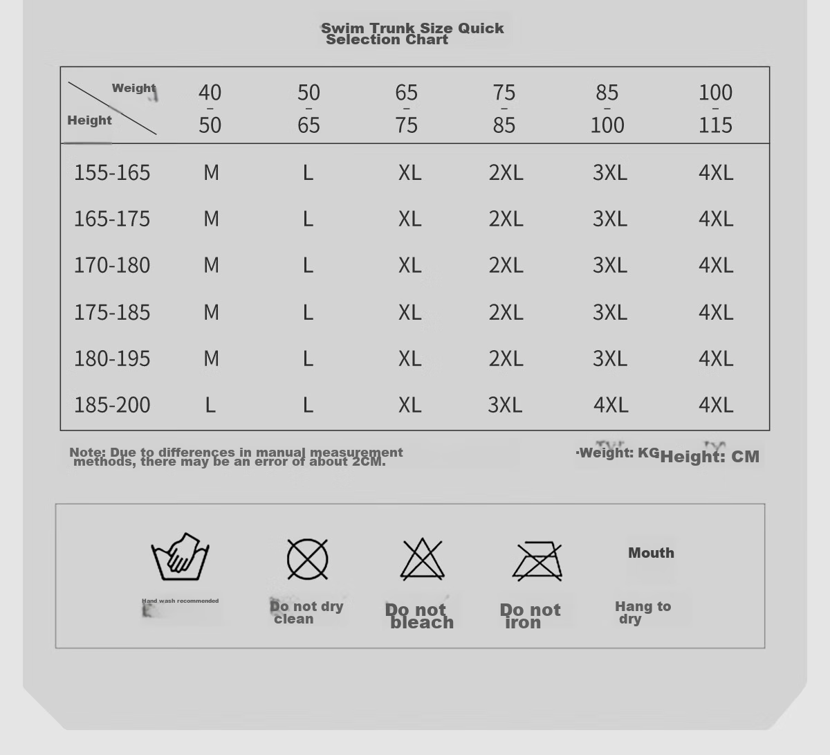 361° Men's Swimwear Set, 2-Piece Swimsuit, Full-Body Professional Sports Square-Leg Double-Layered Shorts, Swimming Equipment 18