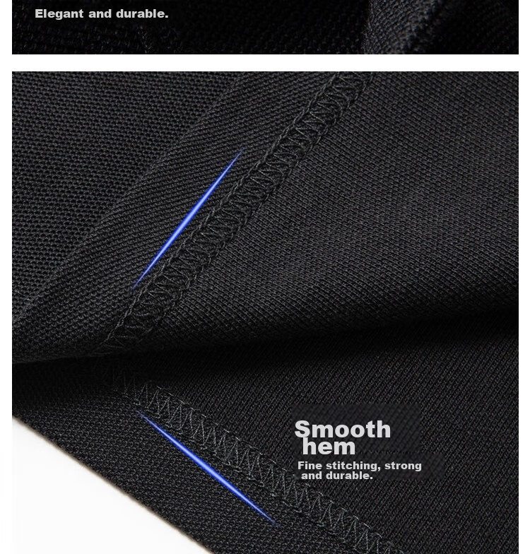LIMENG [Pure Cotton T-Shirt] Men's Business Polo Shirt, Summer Loose-Fit Solid Color Lapel T-Shirt, Light Gray XL 15