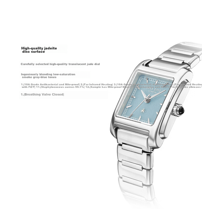 LOLA ROSE Urban City Tour Small Square Watch for Women, Versatile Commuter Birthday Gift for Girls 8