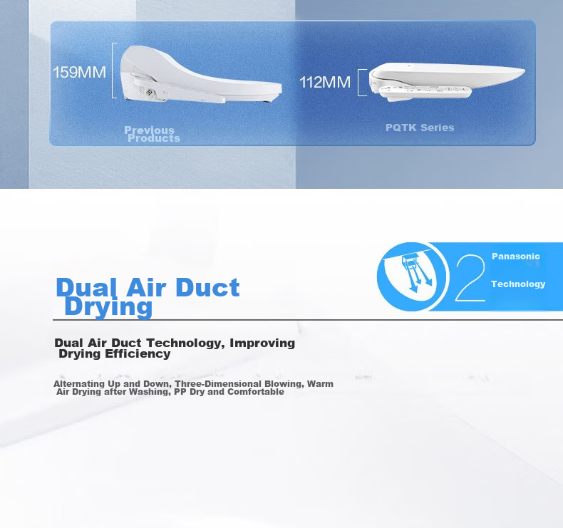 Panasonic Intelligent Compact Antibacterial Drying Deodorizing Multi-Functional Model PQTK30 8