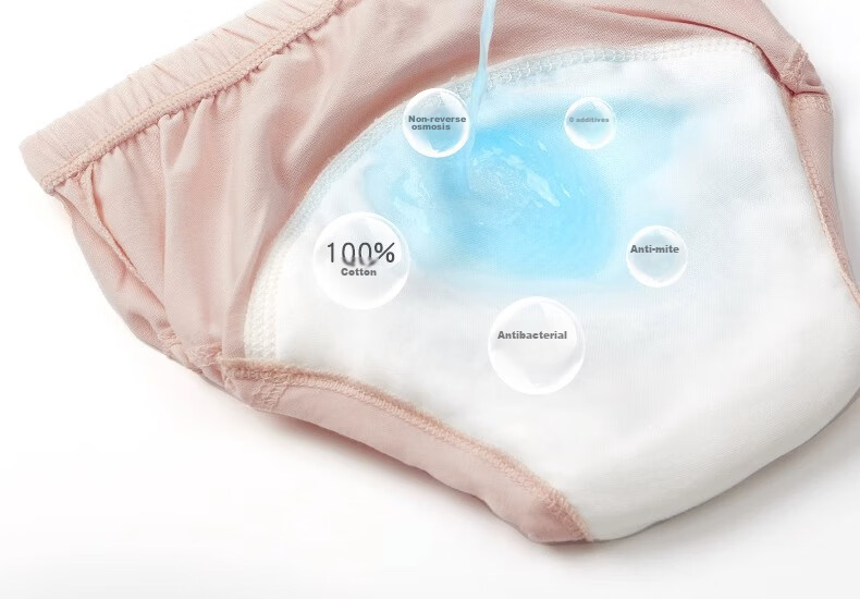 Niduoxiong Toilet Training Pants for Boys And Girls, Baby Diaper Cover-Up, Disposable Diaper Alternative, Washable Underwear 14
