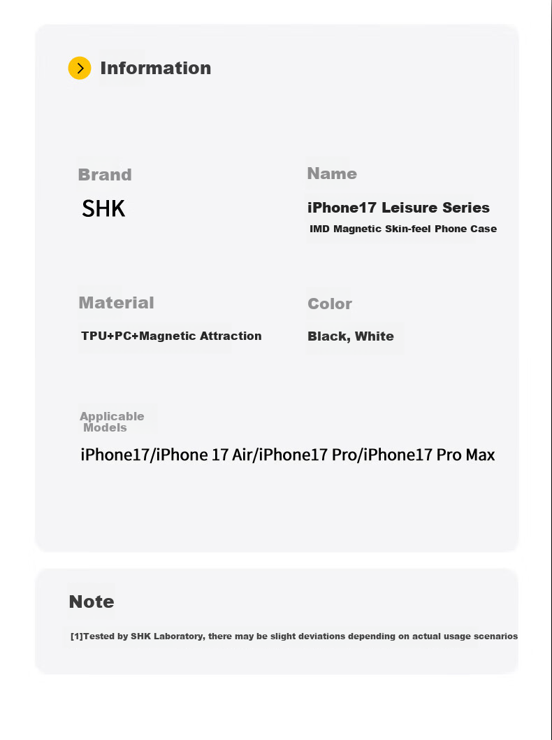 Sihuanke Magnetic Matte Skin-Like Anti-Drop Fingerprint-Resistant Case for Apple IPhone 18 Pro / IPhone 17 Pro, New Model Phone Case, White 8