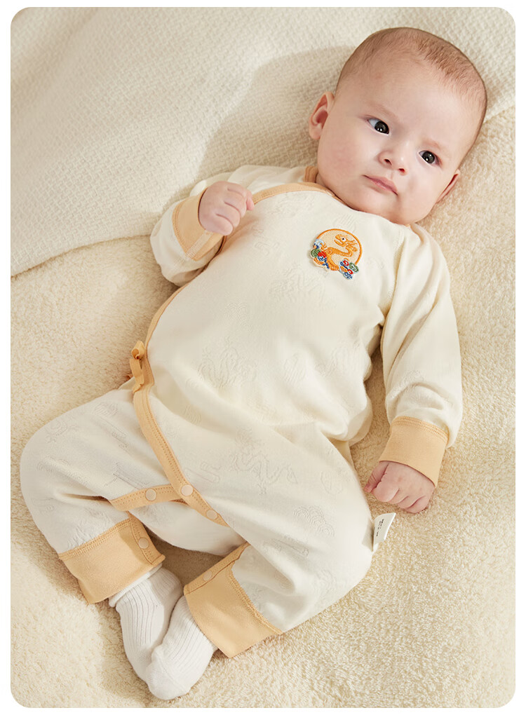 Wismorni Newborn Baby Clothes Long Sleeve Spring And Autumn Infant Romper Chinese Style Onesie Jumpsuit Spring Outfit 17