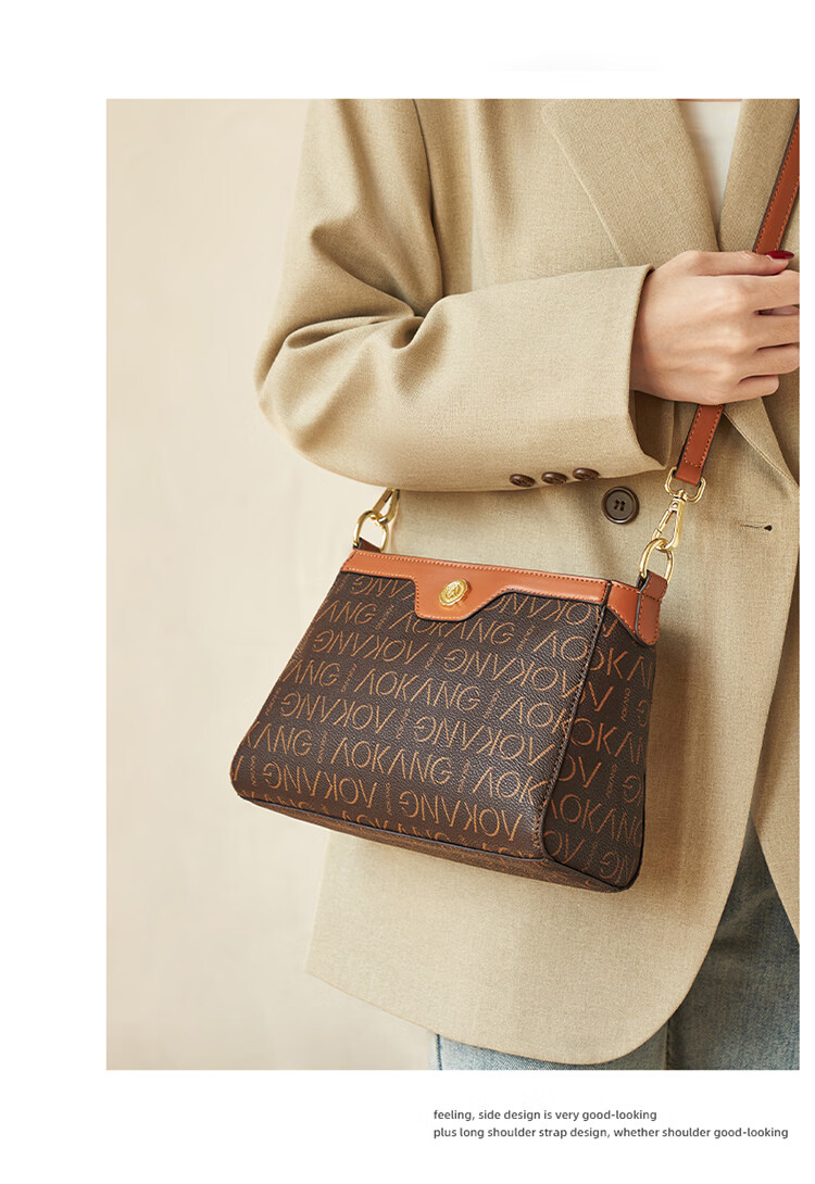 Aokang Women's Handbag, 2026 New Trendy Small Square Bag, Light Luxury Crossbody Shoulder Bag, Birthday Mother's Day Gift for Mom Or Wife 15