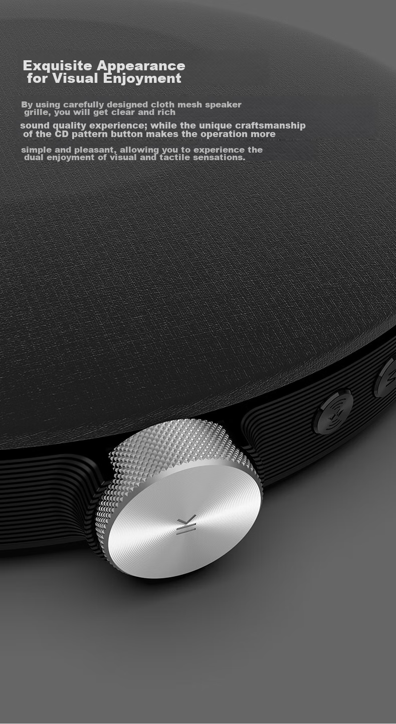 PANDA CD-63 CD Player, Bluetooth Speaker All-In Album Player, High-Quality Audiophile-Grade Disc Player, Wall-Mounted Dual-Use Speaker 7