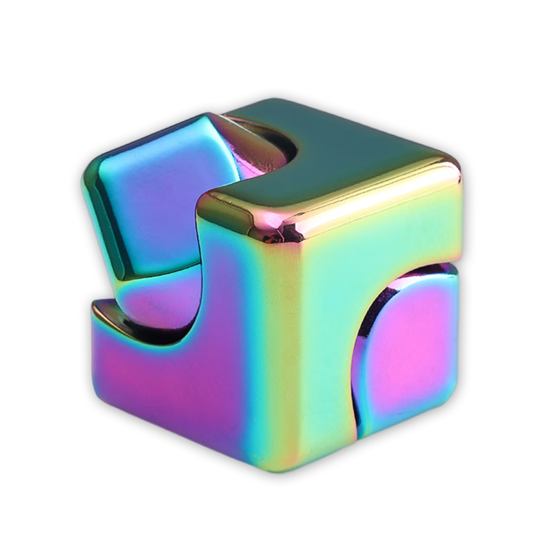 Bailishuang Fidget Spinner, Colorful Rubik's Cube, Stress Relief Toy, Decompression Gadget, High-Tech Toy, Children's Birthday Gift