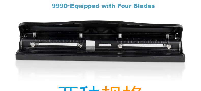 KW-Trio 3-Hole 4-Hole Punch Machine Multi-Hole Office Puncher Adjustable Hole Spacing Punches up to 10 Pages 6
