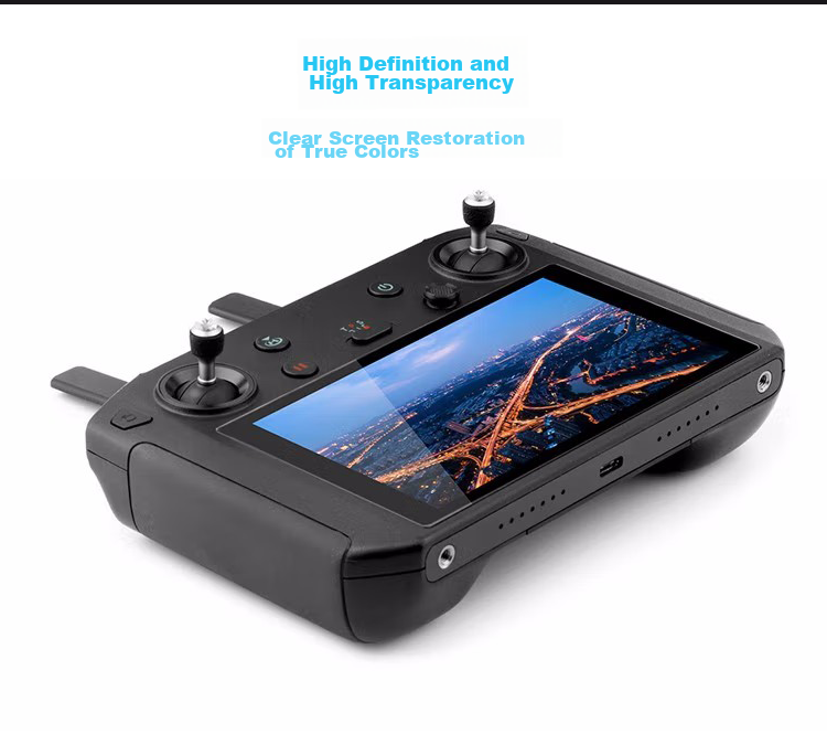Earlymen Single Set DJI Air3 RC2 Remote Control Tempered Glass Film + DJI Air3 Lens Tempered Glass Film Three-Piece Combination Set, Tempered Glass Film Sticker 7