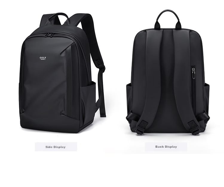 GOLF Backpack for Men, Water-Resistant Backpack, 15.6-Inch Laptop Bag, Student Bookbag, Business Casual Travel Backpack 23