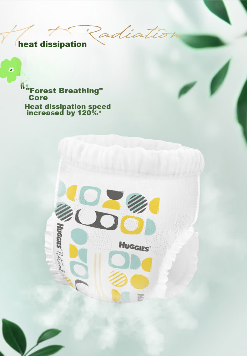 Huggies Diamond Heart Forest Growth Pants XXXL 28 Pieces Extra Extra Large Pull-Up Diapers Ultra Thi 5