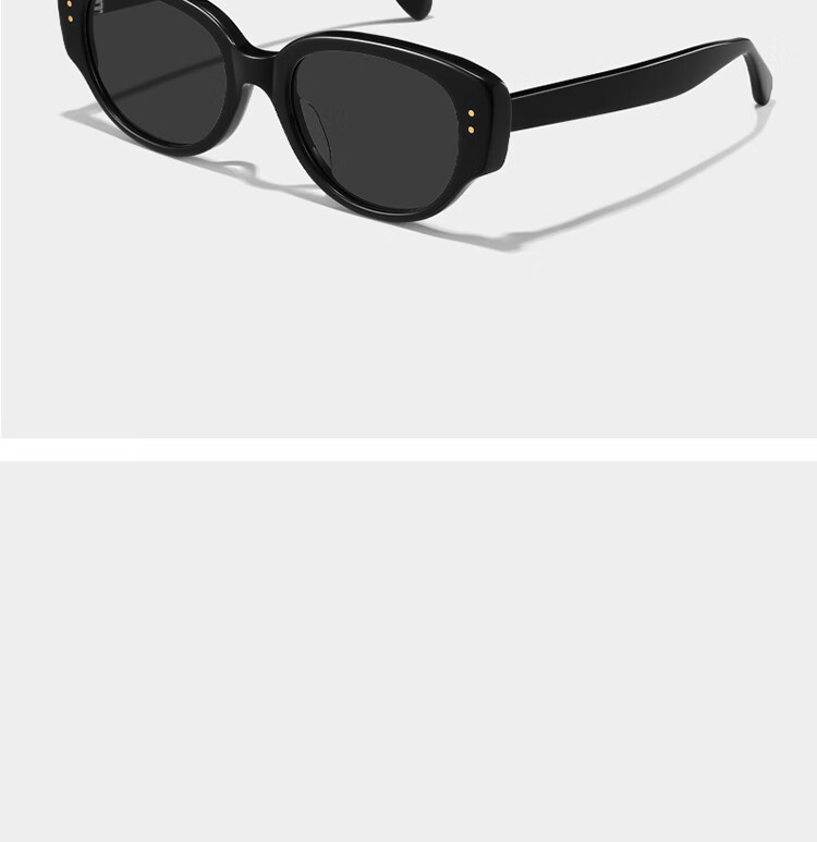 Bertha Women's Cat-Eye Sunglasses, High-End Look for Nearsighted People, UV Protection, Face-Shaping, Bare-Faced Beauty Enhancer 15