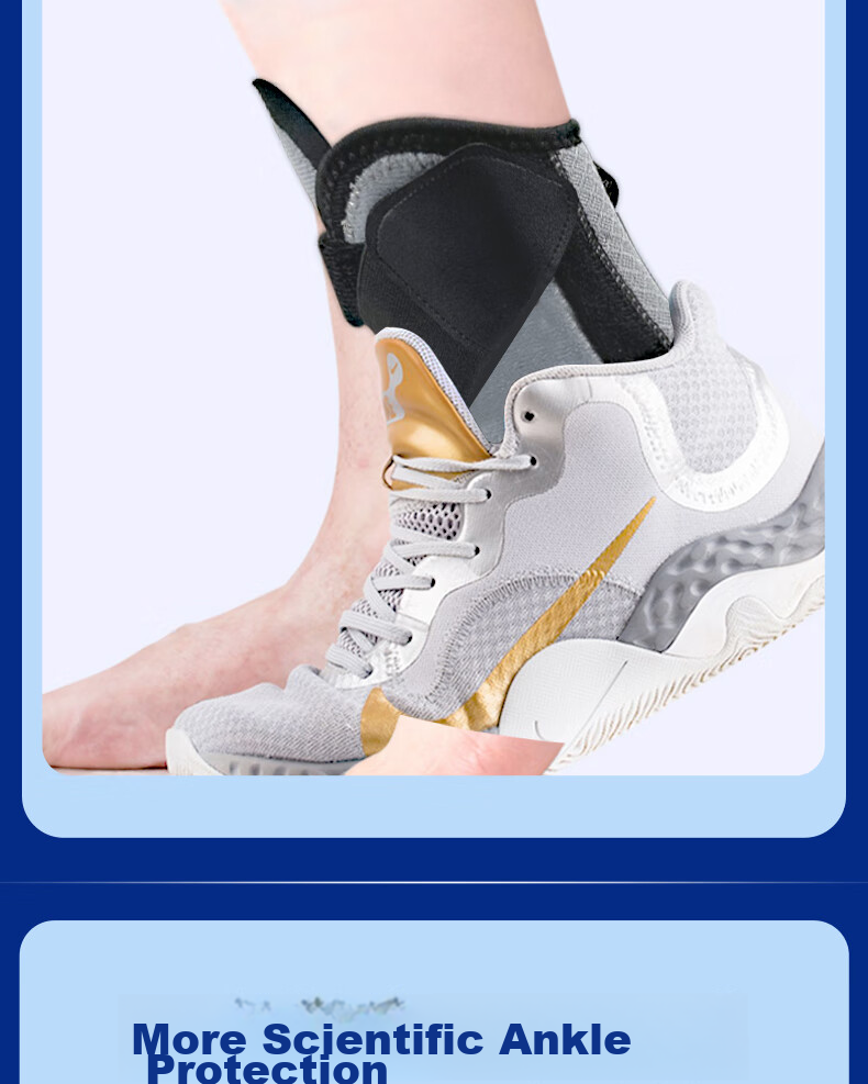 Lejing Medical-Grade Ankle Brace for Sports Injury Recovery, Professional Anti-Sprain Achilles Tendon Fracture Splint And Support 9